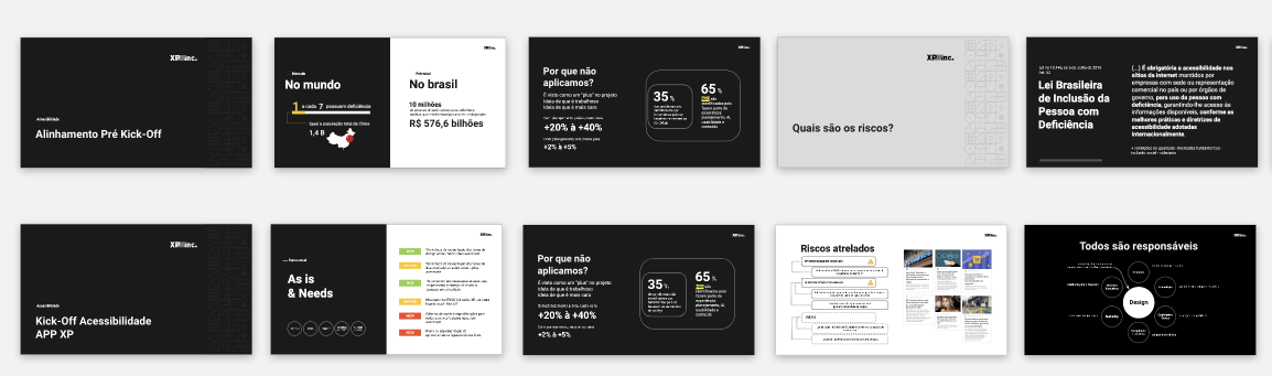 Some slides from the accessibility workshops